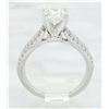 Image 9 : 1.29 ctw Certified Diamond Ring - 14KT White Gold