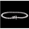 Image 2 : 1.65 ctw Diamond Tennis Bracelet - 14KT White Gold
