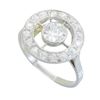 Image 5 : 0.80 ctw Vintage Diamond Ring - Platinum