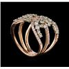 Image 3 : 1.46 ctw Diamond Ring - 14KT Two-Tone Gold