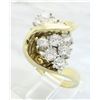 Image 4 : 1.20 ctw Diamond Ring - 14KT Yellow Gold