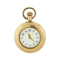 Vintage Elgin Pocket Watch - 10KT Yellow Gold