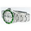 Image 2 : Rolex Stainless Steel Emerald and Diamond Submariner Men's Watch