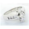 Image 3 : 1.14 ctw Diamond Ring - 14KT White Gold