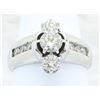 Image 4 : 1.14 ctw Diamond Ring - 14KT White Gold