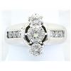 Image 5 : 1.14 ctw Diamond Ring - 14KT White Gold
