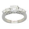 Image 1 : 1.13 ctw Diamond Ring - Platinum