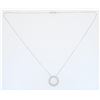 Image 7 : 0.55 ctw Diamond Pendant With Chain - 14KT White Gold