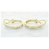 Image 7 : 1.40 ctw Diamond Earrings - 14KT Yellow Gold