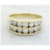 Image 1 : 1.00 ctw Diamond Ring - 14KT Yellow gold