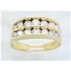 Image 5 : 1.00 ctw Diamond Ring - 14KT Yellow gold