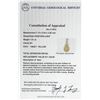 Image 5 : EGL USA Cert 1.28 ctw VS1 Fancy Yellow Diamond Pendant With Chain - Platinum