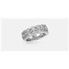Image 1 : Diamond Ring - 18KT White Gold