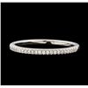 Image 1 : 0.08 ctw Diamond Ring - 14KT White Gold