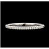 Image 2 : 0.08 ctw Diamond Ring - 14KT White Gold