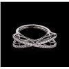 Image 2 : 0.57 ctw Diamond Ring - 14KT White Gold