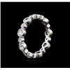 Image 1 : 18KT White Gold 1.25 ctw Diamond Ring