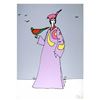 Image 1 : Peter Max, Monk with Hat, Serigraph