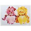 Image 1 : Lowell Blair Nesbitt, Pink and Yellow Irises, Serigraph