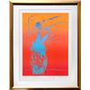 Image 1 : Peter Max, Blue Vase, Lithograph