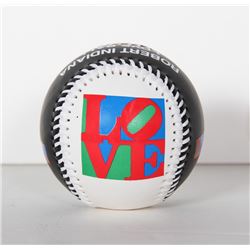 Robert Indiana, Love Ball, Collectible Baseball