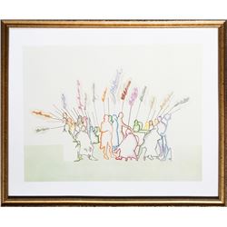 Larry Rivers, An Outline of History, Offset Lithograph