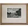 Image 1 : Luigi Lucioni, Farm, Etching