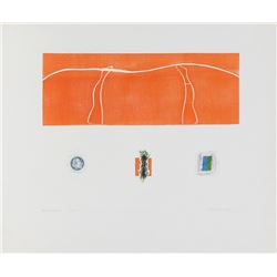 Karl Kasten, Evergreen, Etching