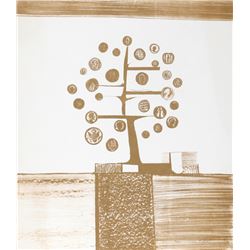 Karl Kasten, Money Tree, Lithograph