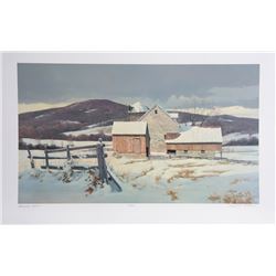 Gerald Lubeck, Changing Seasons, Lithograph