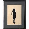Image 1 : Joel Tulman, Boy in Hat, Silhouette Paper Cut Out