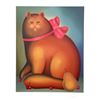 Image 1 : Igor Galanin, Cat with a Bow, Serigraph