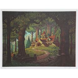 Brothers Hildebrandt, House at Rivendell, Lithograph