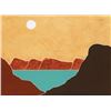 Image 1 : Peter Keefer, Taos Blue Lake, Serigraph