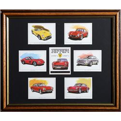 Ferrari Collector's Cards I, Seven Golden Era UK Collector's Cards