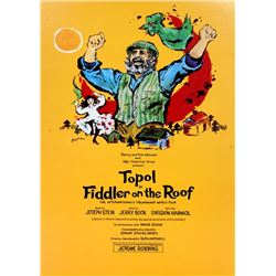 Tom Morrow, Fiddler on the Roof, Poster