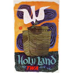 David Klein, Holy Land - Fly TWA Jets, Poster