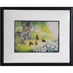 Disney Studios, Seasons - Pooh and Friends, Hand Painted Production Cel