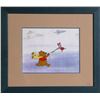 Image 1 : Disney Studios, Blustery Day - Fall Flight, Production Cel
