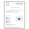 Image 3 : 0.97CT NATURAL COLUMBIAN EMERALD 14K Y/G RING
