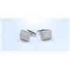 Image 3 : 18K/ 14K White Gold And Diamond Earring Round Shape Diamond-3.73ct Weight-11.14 Grams