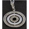 Image 2 : 14K WHITE GOLD PENDANT:8.4g/Diamond:1.03ct