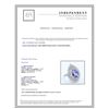 Image 3 : 4.32CT NATURAL TANZANITE 14K WHITE GOLD RING