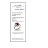 Image 3 : GIA 4.08CT NATURAL RUBY 14K WHITE GOLD RING