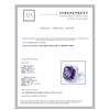 Image 4 : 14K WHITE GOLD AMETHYST RING