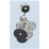 Image 1 : 14K WHITE GOLD PENDANT: 6.6g / Diamond: 0.73ct