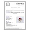 Image 3 : 3.56CT NATURAL RUBY 14K WHITE GOLD RING