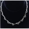 Image 3 : 18K White Gold Necklace/Diamond- 2.30ct