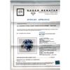 Image 4 : GIA 8.21CT CEYLON BLUE SAPPHIRE(COLOR CHANGE NO HEAT) 18K WHITE YELLOW GOLD RING