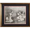 Image 1 : Moses Soyer, Resting Dancers, Lithograph